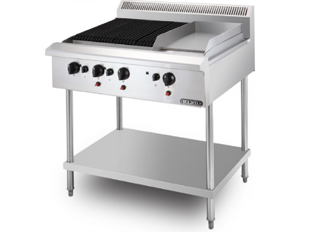 Bếp nướng chiên bề mặt dùng gas BERJAYA CB3BGG1BFS-17