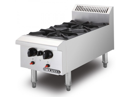 Bếp âu 2 họng dùng gas BERJAYA OB2-17