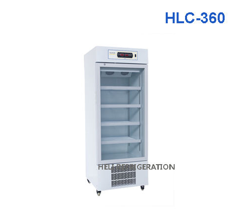 Tủ mát 1 cánh kính Heli HLC-260