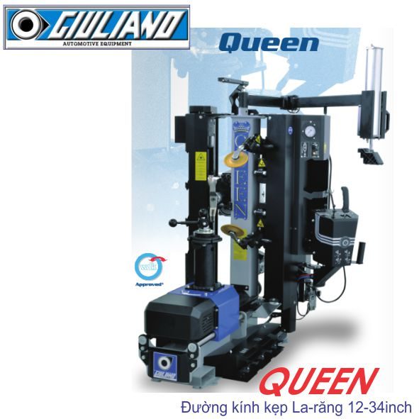 Máy ra vào lốp tự động Italy QUEEN
