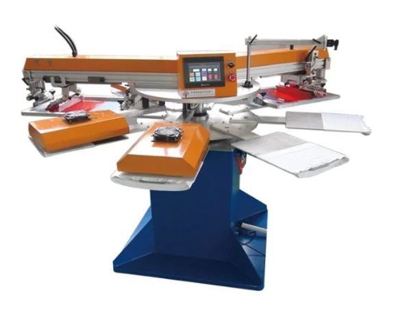Máy in lụa 2 màu tự động HJD-A2