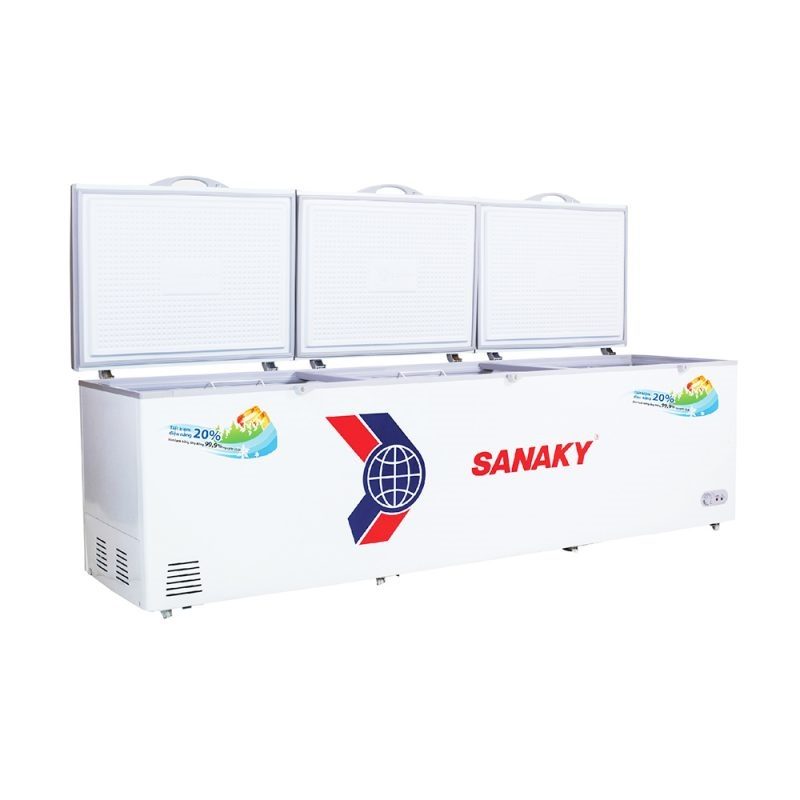 TỦ ĐÔNG INVERTER SANAKY VH-1399HY3 3 CÁNH DÀN ĐỒNG
