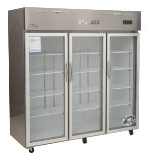 TỦ MÁT 3 CÁNH INOX DÙNG QUẠT SNOW VILLAGE LC-1800CF