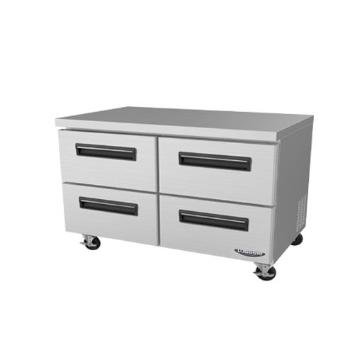 Bàn mát 4 ngăn inox LASSELE LUCR60-D4