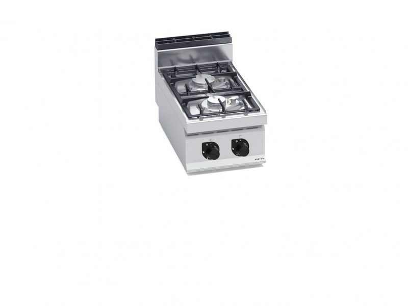 Bếp Âu 2 Họng Đốt Dùng Gas Bertos G7F2BPW