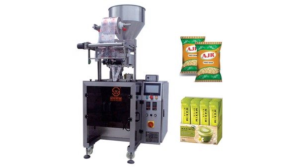 Máy đóng gói bột, hạt định lượng bằng cốc, ép lưng tự động PRO-280V-P
