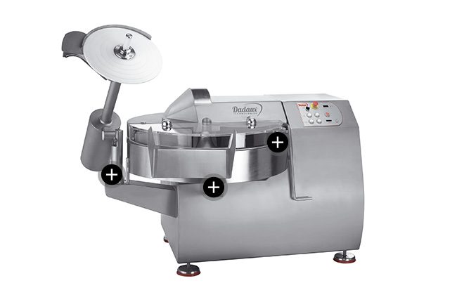 Máy cắt thịt Dadaux Titane 120 V