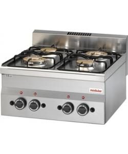 Bếp Âu 4 họng Gar Modular FU60-60PCG