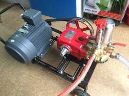 Máy rửa xe dây đai áp lực cao 5HP