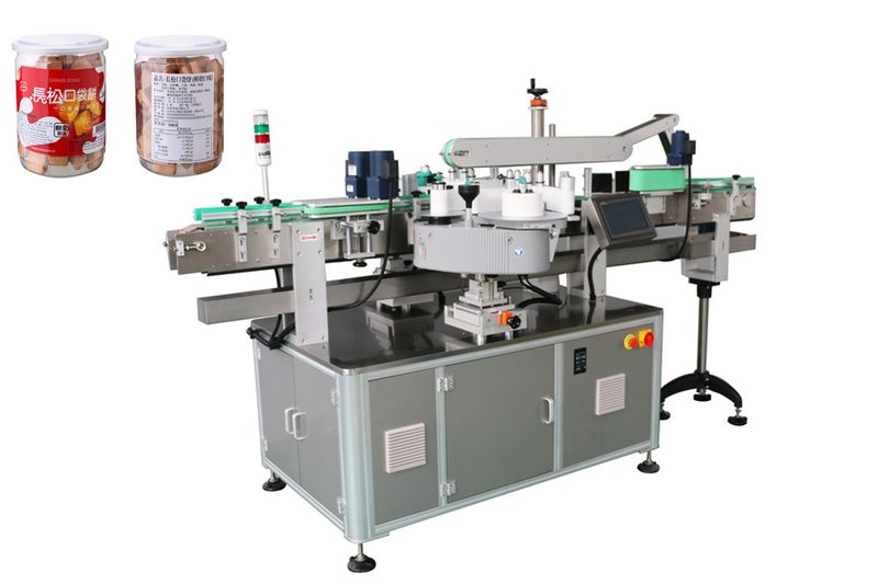 MÁY DÁN NHÃN CHAI TRÒN HAI MẶT TỰ ĐỘNG