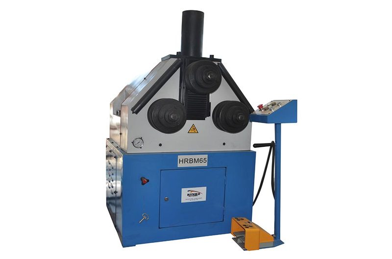 Máy uốn tròn thủy lực HRBM65