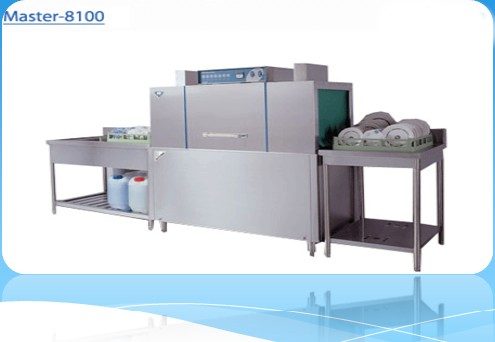 Máy rửa bát băng chuyền Master-8100