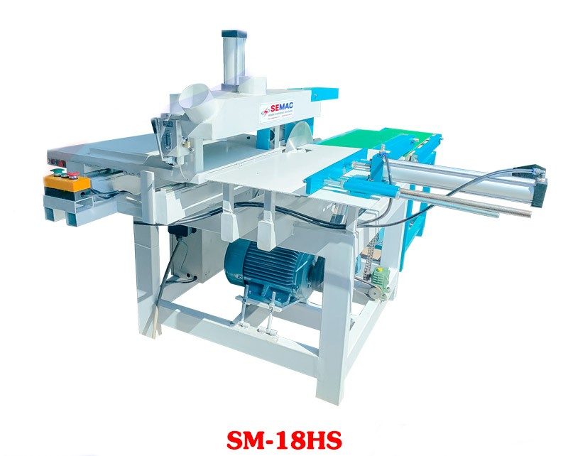 Máy cưa cắt gỗ ngang SM 18HS