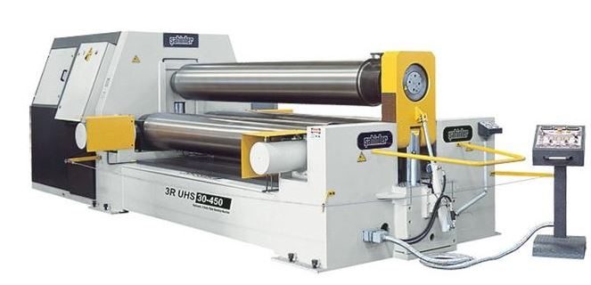 Máy uốn tấm 3 cuộn 3R UHS 30-450