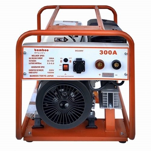 Máy Phát Hàn Chạy Xăng 1Kw Bamboo BMB 300A