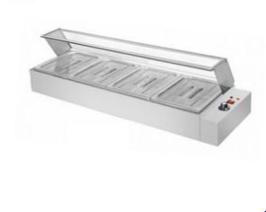 Bàn hâm nóng thức ăn 4 khay  TL-GN04