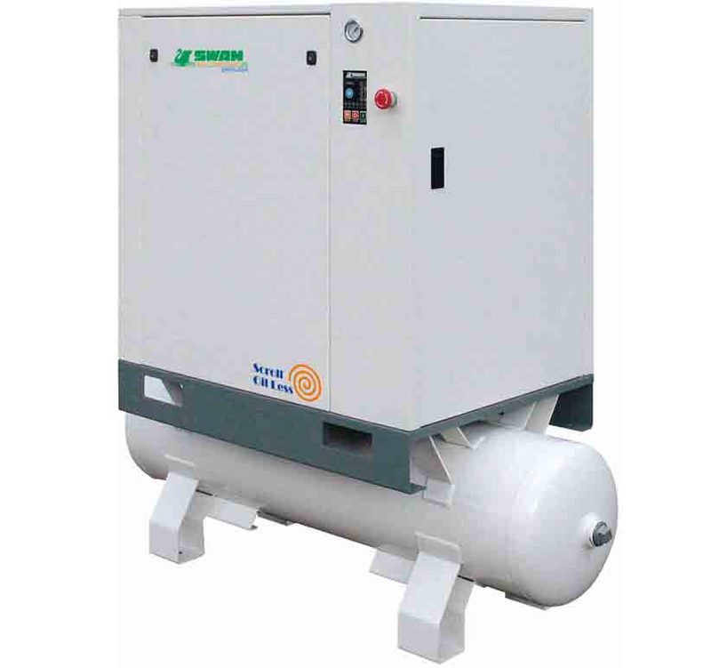 Máy nén khí không dầu Swan SKR-06A-237