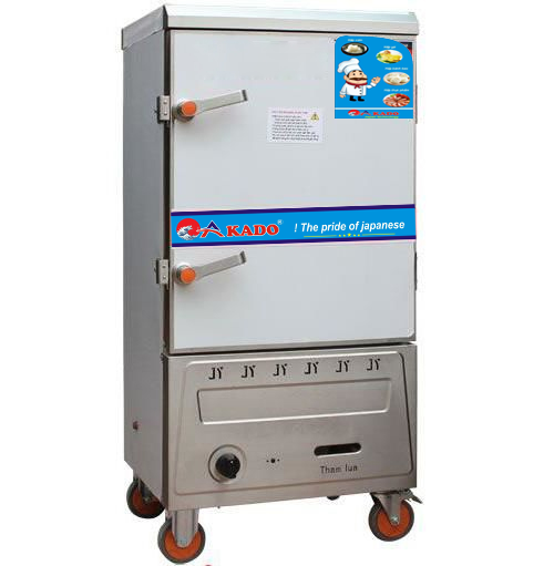 TỦ NẤU CƠM CÔNG NGHIỆP 10 KHAY GA – TỦ CƠM AKADO