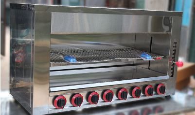 LÒ NƯỚNG SALAMANDER 8 HỌNG GA AK-LN8H
