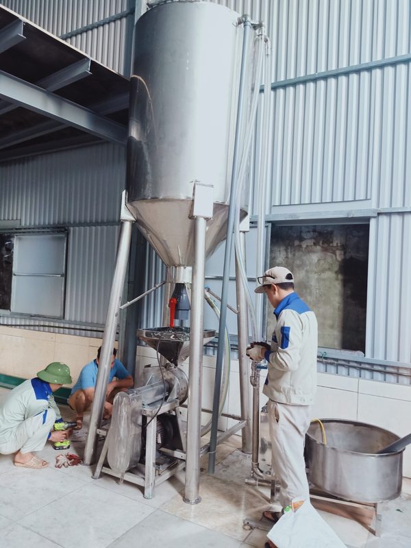 Máy vo ngâm gạo 1 tấn