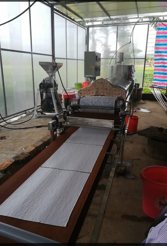 Máy tráng phở tươi
