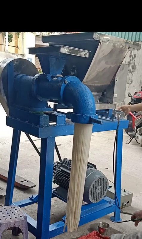 Máy bún khô 1 nòng dùng cho bột khô