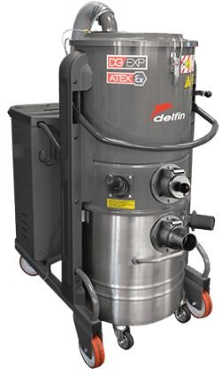 Máy hút bụi công nghiệp 3 pha 5.5Kw Delfin DG70