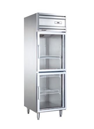 TỦ MÁT 2 CÁNH KÍNH KOLNER (Làm lạnh quạt gió)
