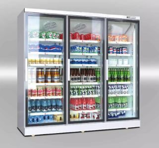Tủ mát 3 cánh kính siêu thị Kolner KNRR-140/210/280/340-A