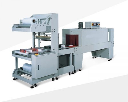Máy đóng gói co màng lốc cấp sản phẩm từ phía trước tự động