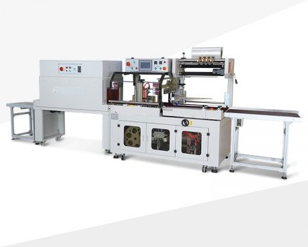 Máy đóng gói bọc màng co hàn cắt cạnh tự động