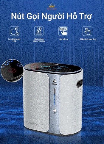 Máy tạo Oxy 9 lít Queen Crown KE Y202