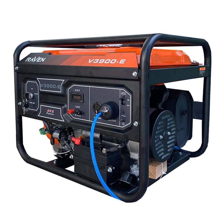Máy Phát Điện Chạy Xăng 3Kw Raven V3900-E (Đề)