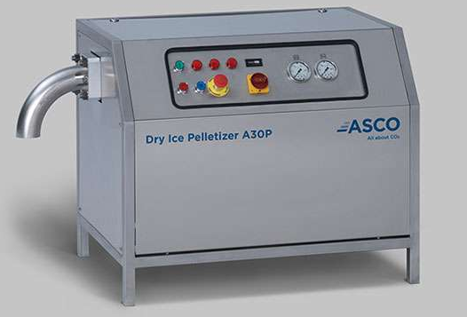Máy bắn đá khô CO2 Asco Dry Ice Pelletizer A30P