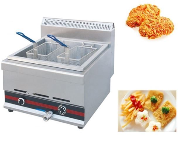 Bếp chiên đơn dùng gas loại 1 chảo, 2 giỏ WYA771