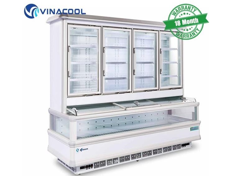 Tủ trưng bày siêu thị 2 chế độ SDG-2500F