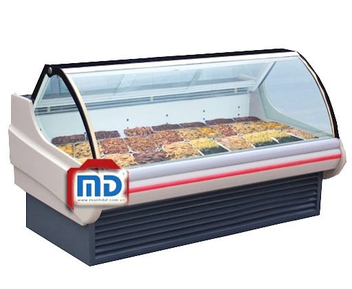 Tủ thịt tươi kính cong SCG-B