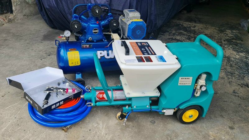 MÁY PHUN VỮA CHỐNG CHÁY Q 10