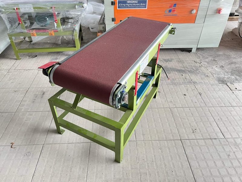 Máy chà nhám băng nằm mini 400MM HCH-400