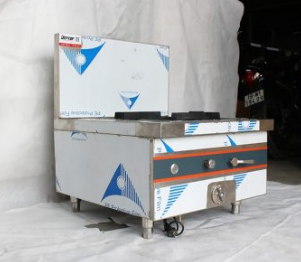 Bếp hầm Okasu đơn họng đất quạt thổi