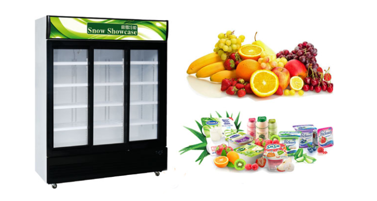 Tủ Mát 3 Cánh (Cửa Lùa) Okasu OKS-1080HF