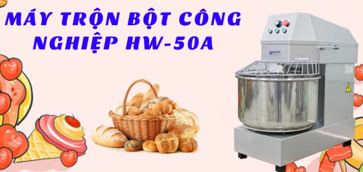 Máy trộn bột công nghiệp HW-50A