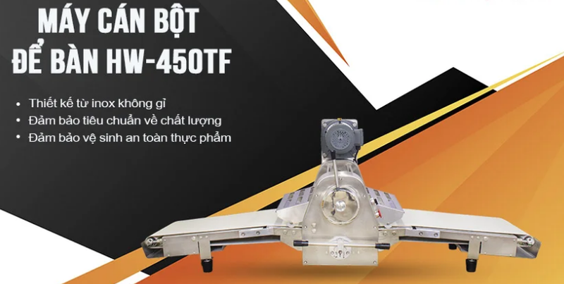 Máy cán bột để bàn HW-450TF