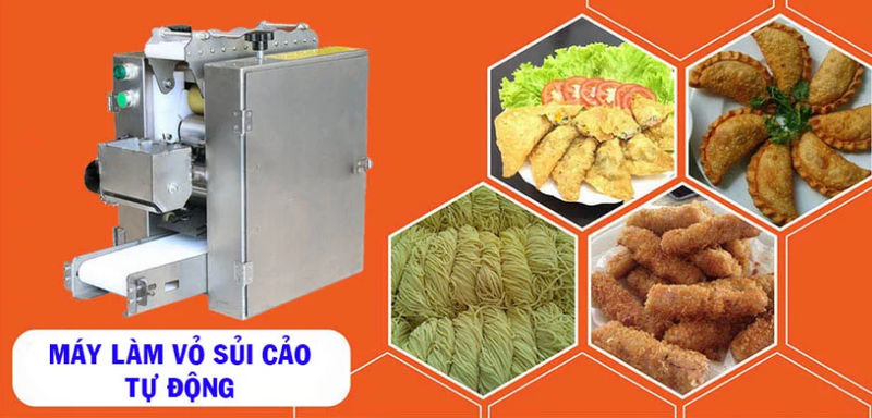 Máy làm vỏ sủi cảo tự động SS80