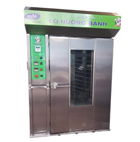 LÒ NƯỚNG BÁNH MÌ XOAY 12 KHAY