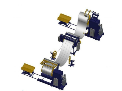 Máy xẻ tôn cuộn 4 dao cắt BNF