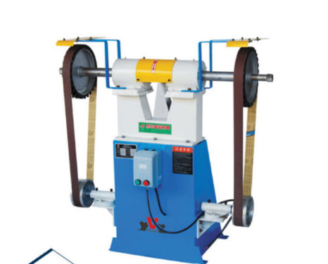 Máy đánh bóng dây đai 2 quả lô dọc ADV-115A