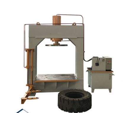 Máy ép thủy lực lốp đặc 100 tấn YM-40T	