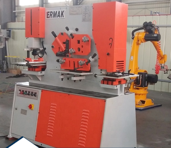 Máy đột thủy lực liên hợp ERMAK Q35Y-16	