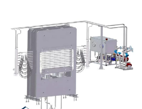 Dây chuyền máy sản xuất ván ép gỗ dán, tre NYJ1400T